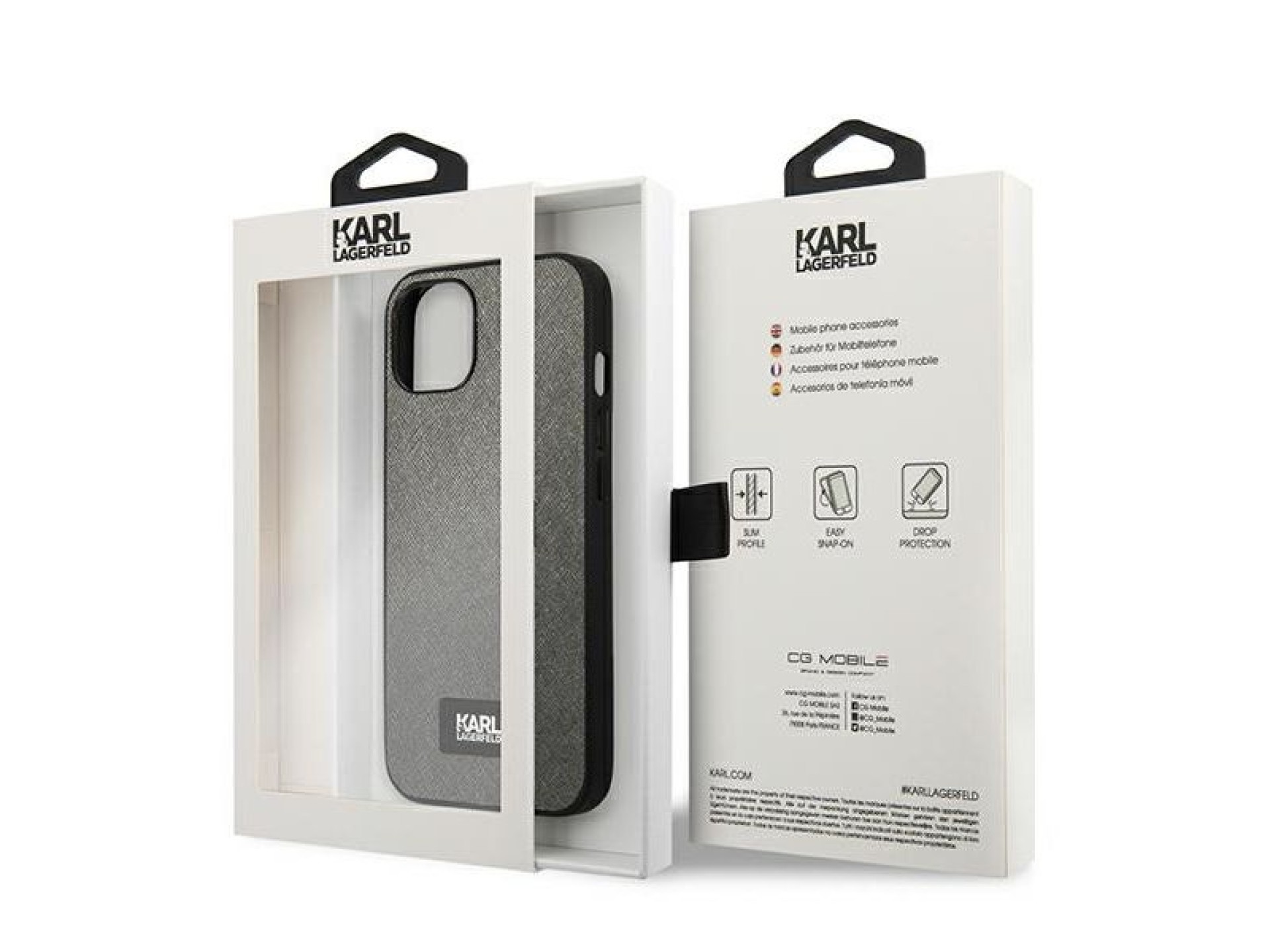 Karl Lagerfeld KLHCP13SSFMP2DG iPhone 13 mini 5,4