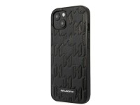Karl Lagerfeld KLHCP13SMNMP1K iPhone 13 mini 5,4" carcasa r�gida negra / placa Monogram negra