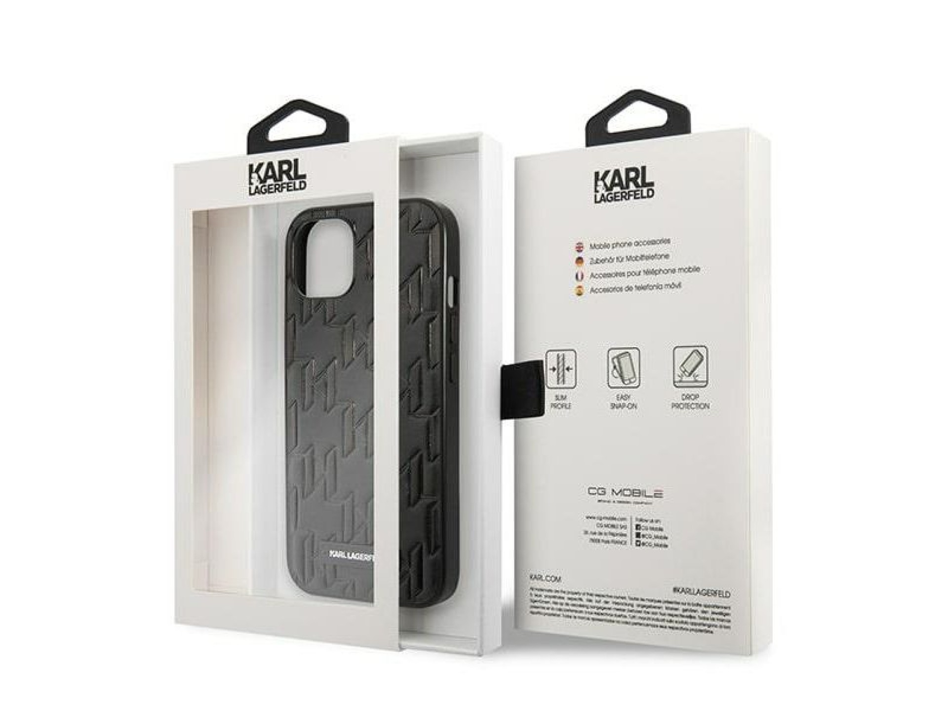 Karl Lagerfeld KLHCP13SMNMP1K iPhone 13 mini 5,4
