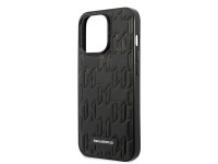 Karl Lagerfeld KLHCP13LMNMP1K iPhone 13 Pro / 13 6.1" carcasa rígida negra / placa Monogram negra Karl Lagerfeld KLHCP13LMNMP1K iPhone 13 Pro / 13 6.1" carcasa rígida negra / placa Monogram negra