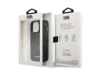 Karl Lagerfeld KLHCP13LMNMP1K iPhone 13 Pro / 13 6.1" carcasa rígida negra / placa Monogram negra Karl Lagerfeld KLHCP13LMNMP1K iPhone 13 Pro / 13 6.1" carcasa rígida negra / placa Monogram negra