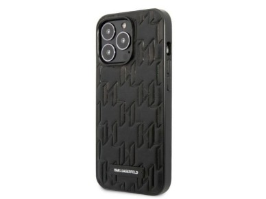 Karl Lagerfeld Monogram Plaque Case for iPhone 13 Pro Max - Black Karl Lagerfeld Monogram Plaque Case for iPhone 13 Pro Max - Black