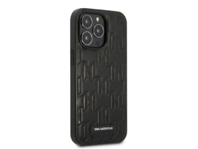 Karl Lagerfeld Monogram Plaque Case for iPhone 13 Pro Max - Black Karl Lagerfeld Monogram Plaque Case for iPhone 13 Pro Max - Black