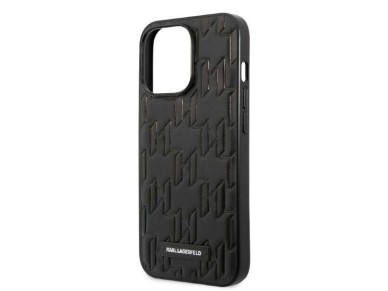 Karl Lagerfeld Monogram Plaque Case for iPhone 13 Pro Max - Black Karl Lagerfeld Monogram Plaque Case for iPhone 13 Pro Max - Black