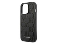 Funda con placa de monograma de Karl Lagerfeld para iPhone 13 Pro Max - Negra Funda con placa de monograma de Karl Lagerfeld para iPhone 13 Pro Max - Negra