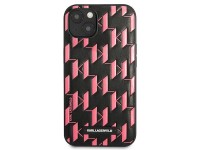 Karl Lagerfeld KLHCP13SMNMP1P iPhone 13 mini 5,4 "hardcase pink / pink Monogram Plaque Karl Lagerfeld KLHCP13SMNMP1P iPhone 13 mini 5,4 "hardcase pink / pink Monogram Plaque
