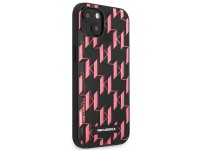 Karl Lagerfeld KLHCP13SMNMP1P iPhone 13 mini 5,4 "hardcase pink / pink Monogram Plaque Karl Lagerfeld KLHCP13SMNMP1P iPhone 13 mini 5,4 "hardcase pink / pink Monogram Plaque