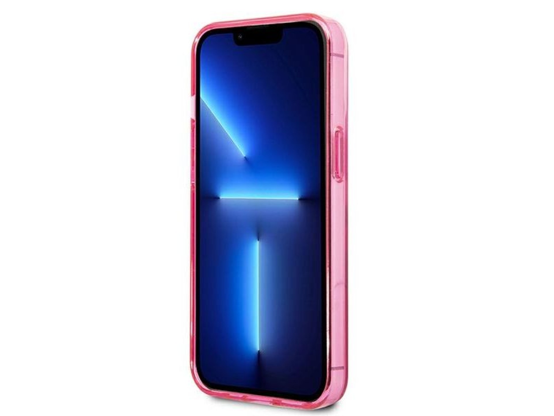 Funda Karl Lagerfeld Gradient Ikonik Karl&Choupette para iPhone 13 Pro / iPhone 13 - Rosa