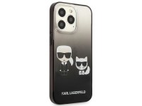 Capa Karl Lagerfeld Gradient Ikonik Karl&Choupette para iPhone 13 Pro / iPhone 13 - Preta Capa Karl Lagerfeld Gradient Ikonik Karl&Choupette para iPhone 13 Pro / iPhone 13 - Preta
