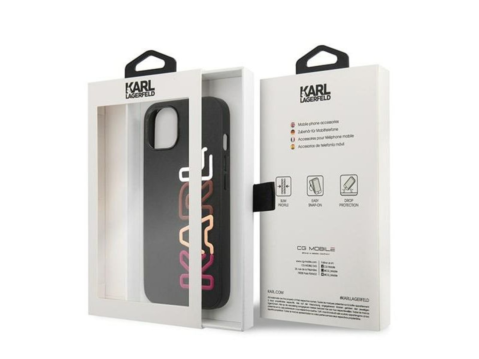 Karl Lagerfeld KLHCP13SPCOBK iPhone 13 mini 5.4