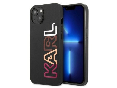 Karl Lagerfeld Multipink Brand iPhone 13 Case - Black Karl Lagerfeld Multipink Brand iPhone 13 Case - Black