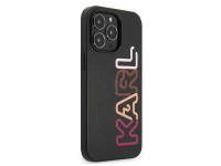 Karl Lagerfeld Multipink Brand Case for iPhone 13 Pro / iPhone 13 - Black Karl Lagerfeld Multipink Brand Case for iPhone 13 Pro / iPhone 13 - Black