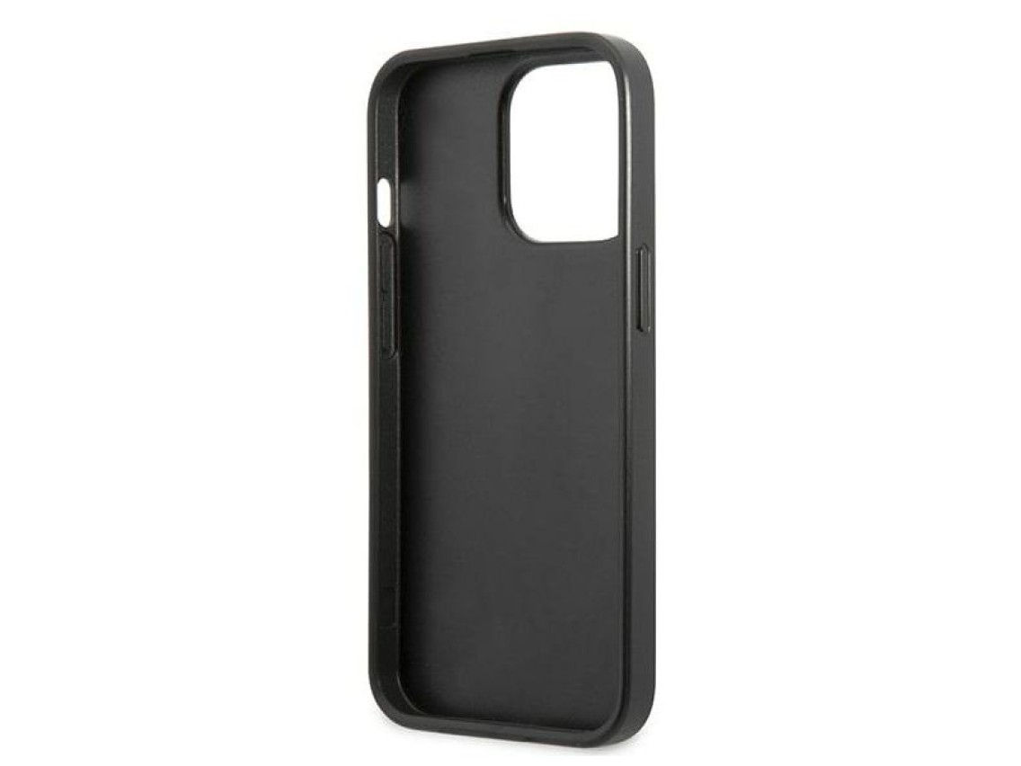Karl Lagerfeld Multipink Brand Case for iPhone 13 Pro / iPhone 13 - Black