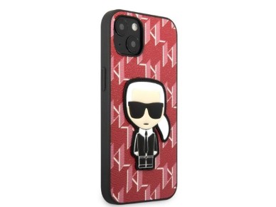 Karl Lagerfeld KLHCP13MPMNIKPI iPhone 13 6.1" hardcase red/red Monogram Ikonik Patch