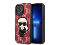 Karl Lagerfeld KLHCP13LPMNIKPI iPhone 13 Pro / 13 6.1" hardcase red/red Monogram Ikonik Patch Karl Lagerfeld KLHCP13LPMNIKPI iPhone 13 Pro / 13 6.1" hardcase red/red Monogram Ikonik Patch