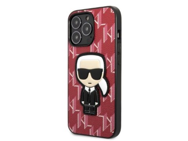 Karl Lagerfeld KLHCP13LPMNIKPI iPhone 13 Pro / 13 6.1" hardcase red/red Monogram Ikonik Patch Karl Lagerfeld KLHCP13LPMNIKPI iPhone 13 Pro / 13 6.1" hardcase red/red Monogram Ikonik Patch