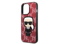 Karl Lagerfeld KLHCP13LPMNIKPI iPhone 13 Pro / 13 6.1" hardcase red/red Monogram Ikonik Patch Karl Lagerfeld KLHCP13LPMNIKPI iPhone 13 Pro / 13 6.1" hardcase red/red Monogram Ikonik Patch