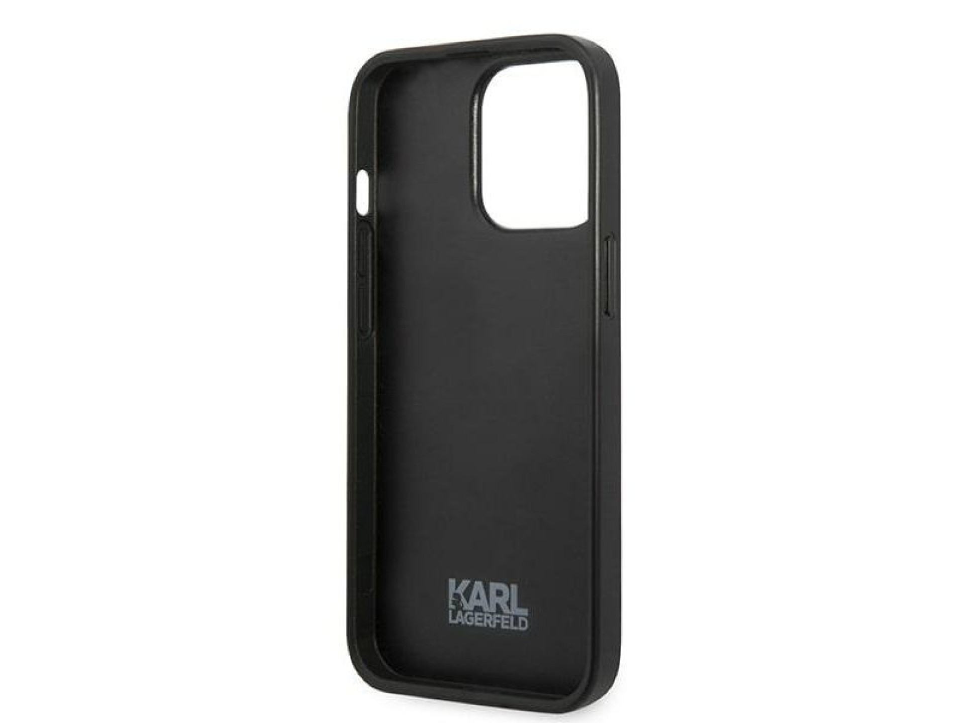 Karl Lagerfeld Flower Ikonik Karl case for iPhone 13 Pro / iPhone 13 - gray