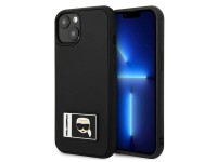 Karl Lagerfeld KLHCP13S3DKPK iPhone 13 mini 5,4" negro / funda rígida negra Ikonik Patch Karl Lagerfeld KLHCP13S3DKPK iPhone 13 mini 5,4" negro / funda rígida negra Ikonik Patch