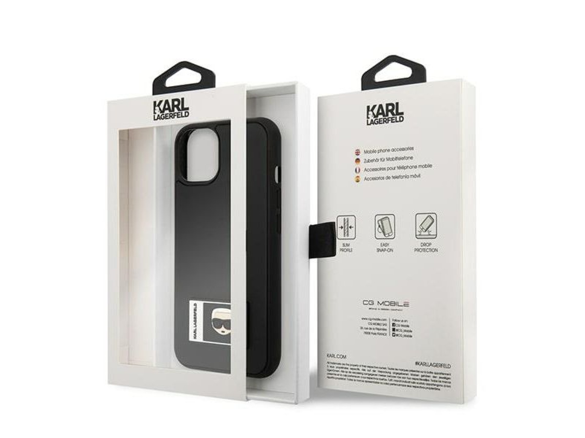 Karl Lagerfeld KLHCP13S3DKPK iPhone 13 mini 5,4