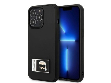 Karl Lagerfeld Ikonik Patch Case for iPhone 13 Pro / iPhone 13 - Black Karl Lagerfeld Ikonik Patch Case for iPhone 13 Pro / iPhone 13 - Black