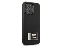 Funda Karl Lagerfeld Ikonik Patch para iPhone 13 Pro / iPhone 13 - Negra Funda Karl Lagerfeld Ikonik Patch para iPhone 13 Pro / iPhone 13 - Negra