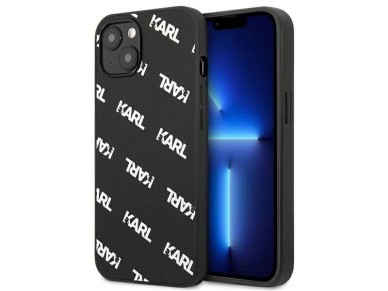 Karl Lagerfeld Allover Case for iPhone 13 mini - Black Karl Lagerfeld Allover Case for iPhone 13 mini - Black