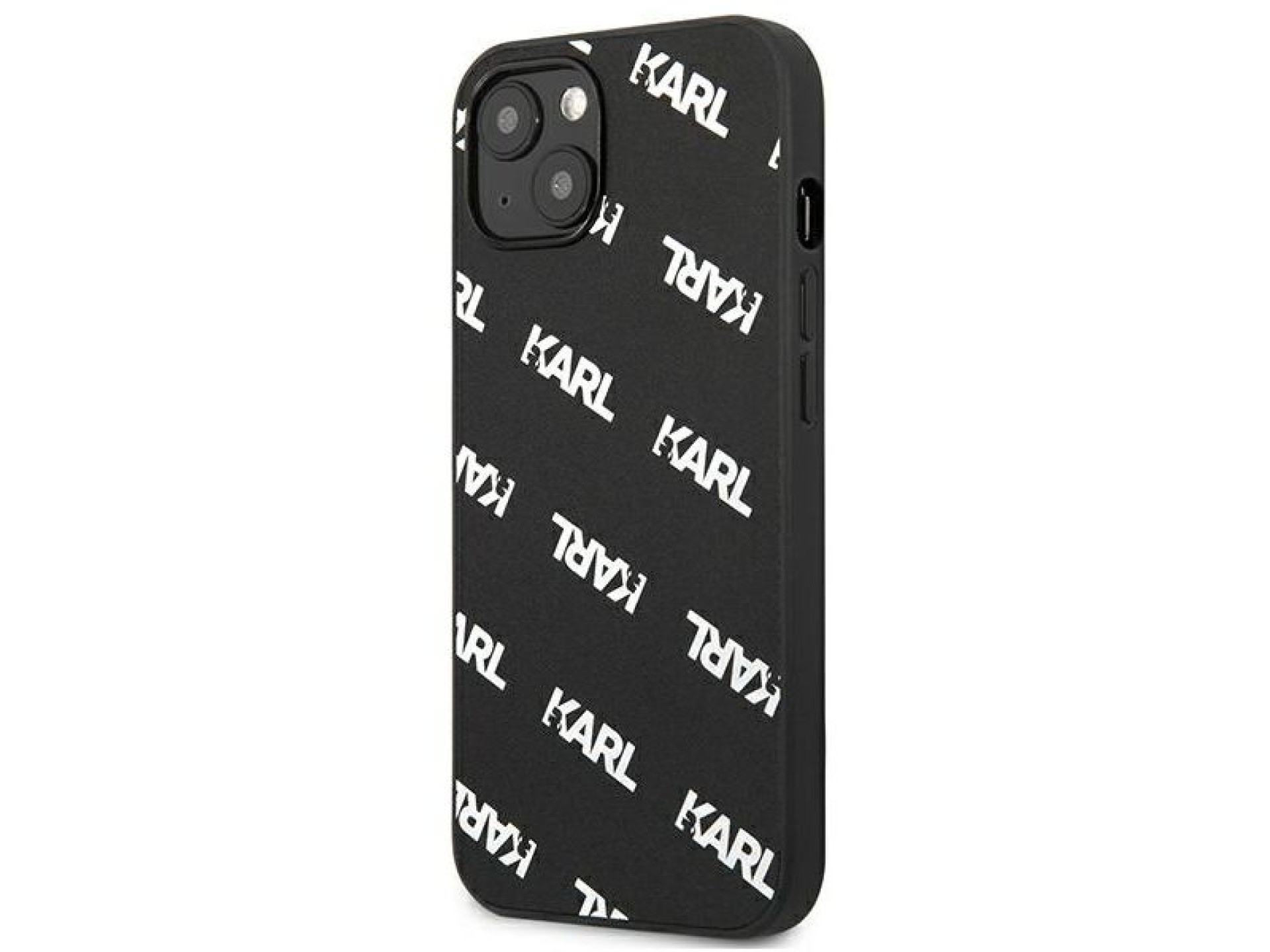 Karl Lagerfeld Allover Case for iPhone 13 mini - Black