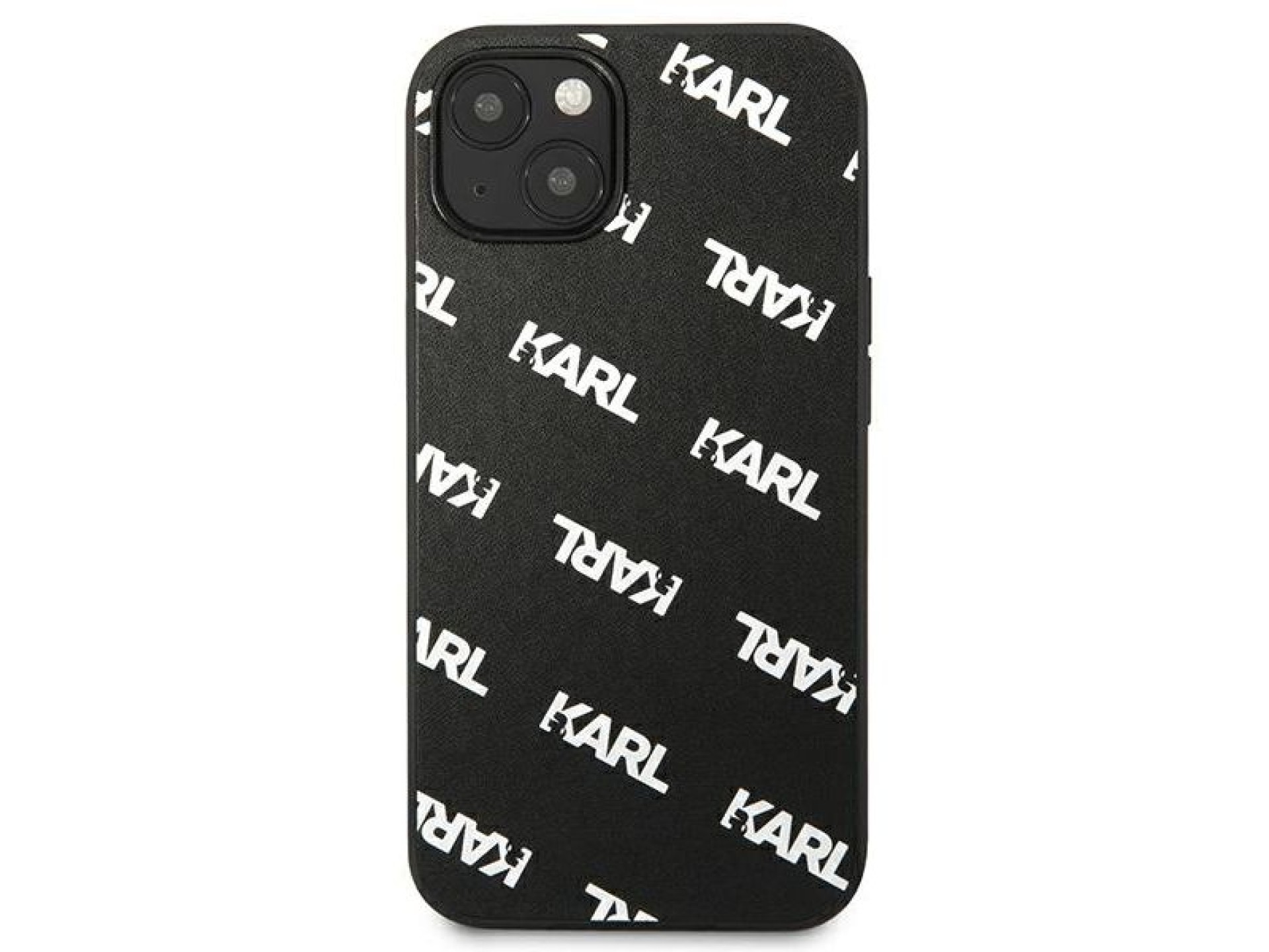 Karl Lagerfeld Allover Case for iPhone 13 mini - Black