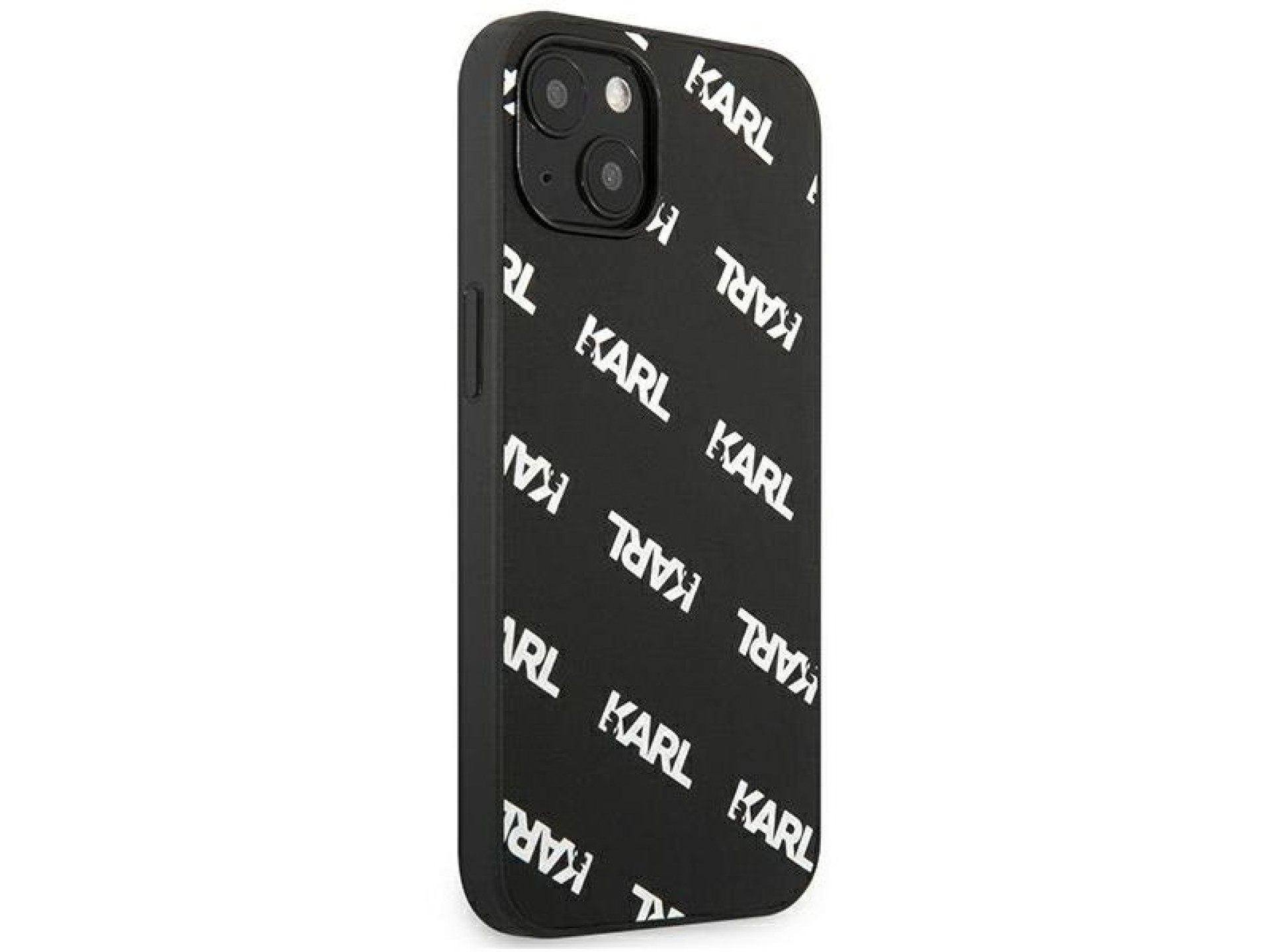 Karl Lagerfeld Allover Case for iPhone 13 mini - Black