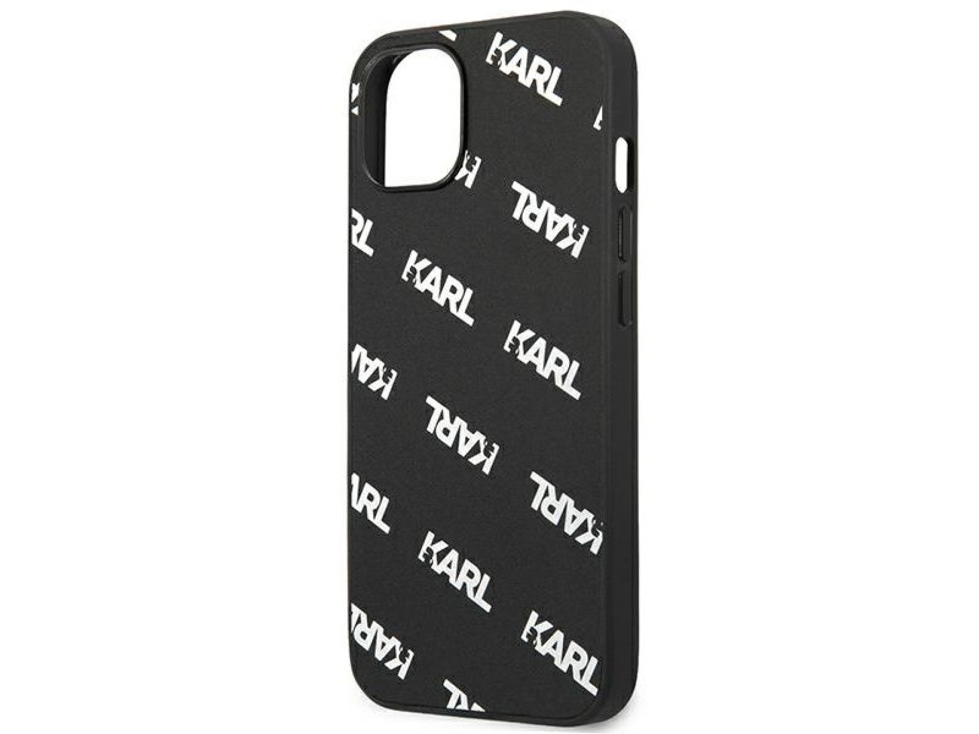 Karl Lagerfeld Allover Case for iPhone 13 mini - Black