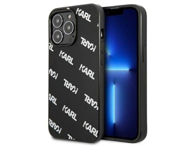 Karl Lagerfeld Allover Case for iPhone 13 Pro / iPhone 13 - Black Karl Lagerfeld Allover Case for iPhone 13 Pro / iPhone 13 - Black