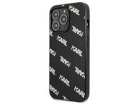 Capa Karl Lagerfeld Allover para iPhone 13 Pro / iPhone 13 - Preta Capa Karl Lagerfeld Allover para iPhone 13 Pro / iPhone 13 - Preta