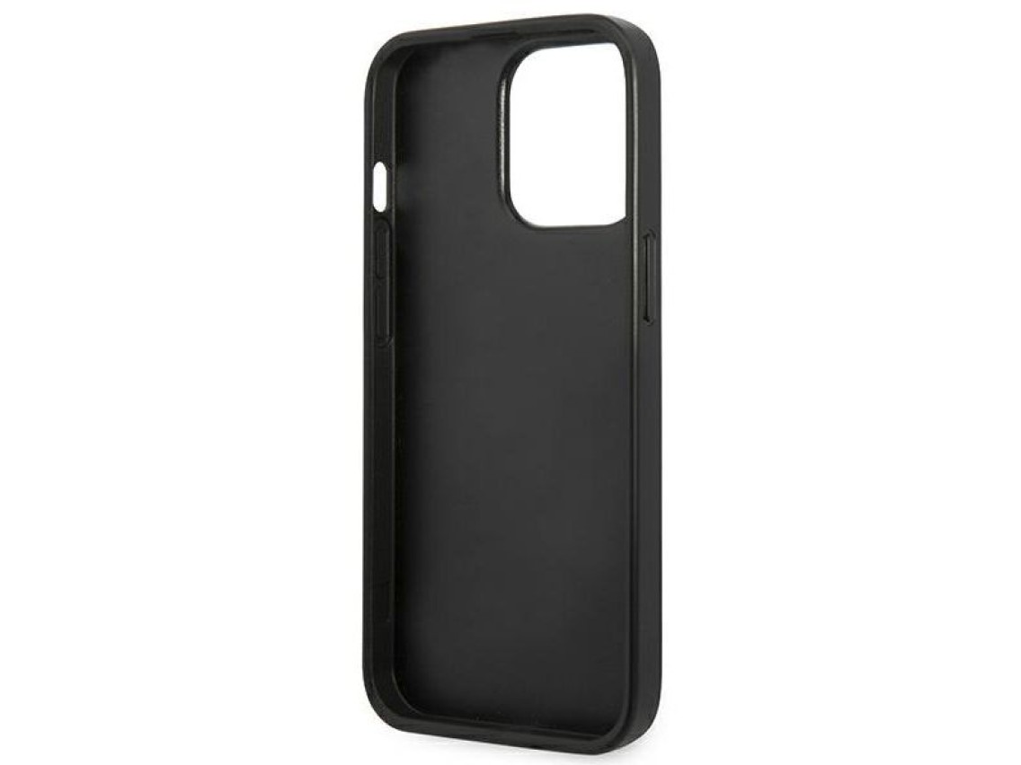 Capa Karl Lagerfeld Allover para iPhone 13 Pro / iPhone 13 - Preta