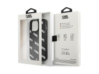 Capa Karl Lagerfeld Allover para iPhone 13 Pro / iPhone 13 - Preta Capa Karl Lagerfeld Allover para iPhone 13 Pro / iPhone 13 - Preta