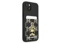 Capa Karl Lagerfeld Karlimals Cardslot para iPhone 13 - preta Capa Karl Lagerfeld Karlimals Cardslot para iPhone 13 - preta