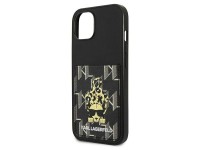Capa Karl Lagerfeld Karlimals Cardslot para iPhone 13 - preta Capa Karl Lagerfeld Karlimals Cardslot para iPhone 13 - preta