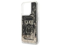 Capa Karl Lagerfeld Liquid Glitter Gatsby para iPhone 13 Pro / iPhone 13 - Preta Capa Karl Lagerfeld Liquid Glitter Gatsby para iPhone 13 Pro / iPhone 13 - Preta