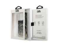 Capa Karl Lagerfeld Liquid Glitter Gatsby para iPhone 13 Pro / iPhone 13 - Preta Capa Karl Lagerfeld Liquid Glitter Gatsby para iPhone 13 Pro / iPhone 13 - Preta