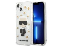 Capa Karl Lagerfeld Flower Ikonik Karl para iPhone 13 mini - Transparente Capa Karl Lagerfeld Flower Ikonik Karl para iPhone 13 mini - Transparente