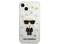 Capa Karl Lagerfeld Flower Ikonik Karl para iPhone 13 mini - Transparente Capa Karl Lagerfeld Flower Ikonik Karl para iPhone 13 mini - Transparente