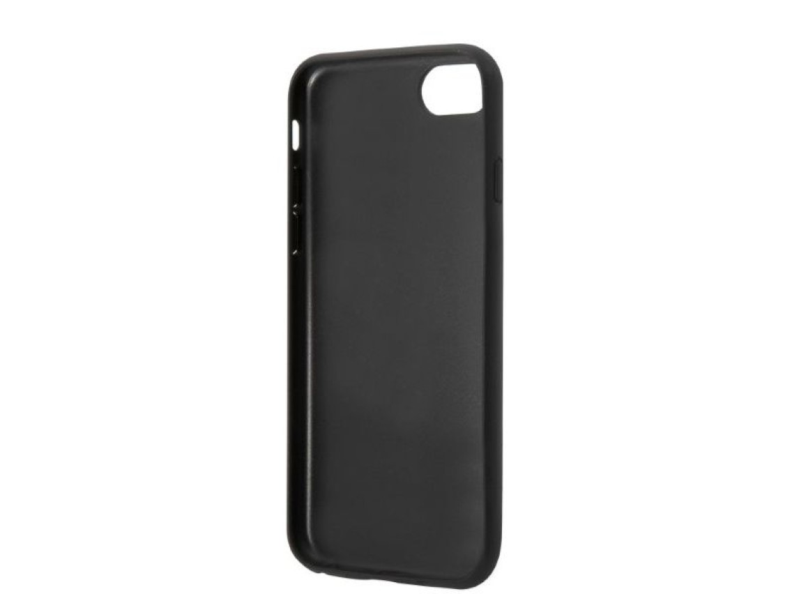 Karl Lagerfeld KLHCI8SAKICKCBK iPhone 7/8 / SE 2020 / SE 2022 capa r�gida preta/preta Saffiano Karl&