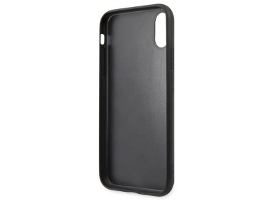 Karl Lagerfeld Saffiano Karl&Choupette Head case for iPhone X/XS - black Karl Lagerfeld Saffiano Karl&Choupette Head case for iPhone X/XS - black