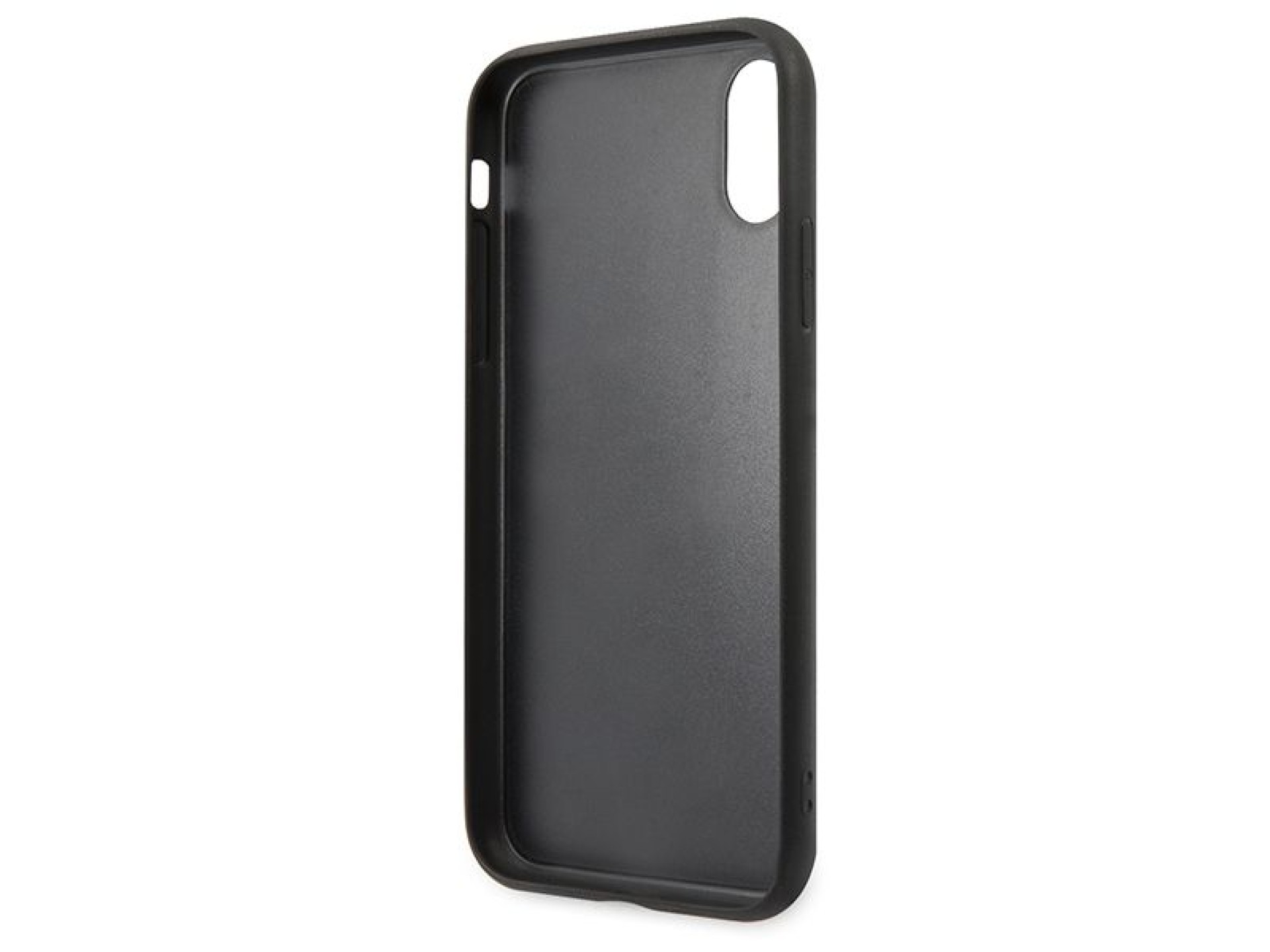 Funda Karl Lagerfeld Saffiano Karl&Choupette Head para iPhone X/XS - negra