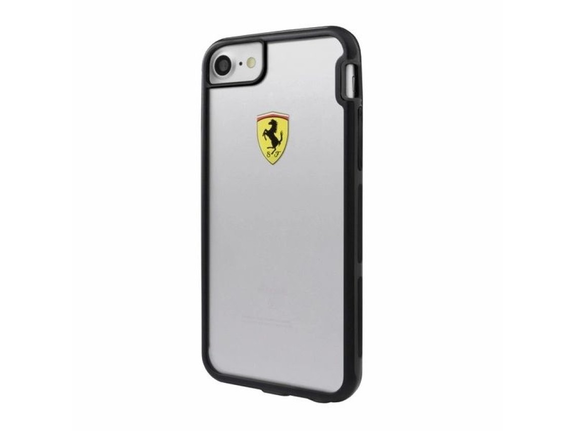 Capa à prova de choque Ferrari Racing para iPhone 7 / 8 / SE 2020 / SE 2022 - Transparente