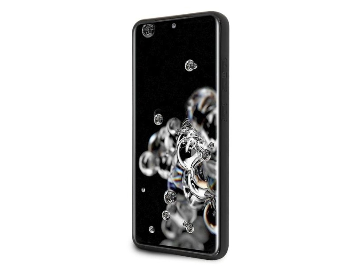 Funda Ferrari Carbon Heritage para Samsung Galaxy S20 Ultra - Negra