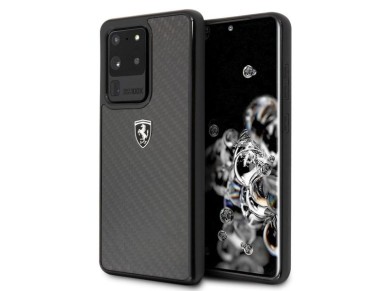Ferrari Carbon Heritage Case for Samsung Galaxy S20 Ultra - Black Ferrari Carbon Heritage Case for Samsung Galaxy S20 Ultra - Black