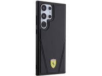 Funda MagSafe Ferrari Hot Stamp V Lines para Samsung Galaxy S24 Ultra - negra Funda MagSafe Ferrari Hot Stamp V Lines para Samsung Galaxy S24 Ultra - negra