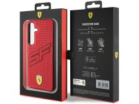Ferrari Big SF Perforated case for Samsung Galaxy S24 - red Ferrari Big SF Perforated case for Samsung Galaxy S24 - red