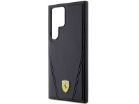 Funda MagSafe Ferrari Hot Stamp V Lines para Samsung Galaxy S24 Ultra - negra Funda MagSafe Ferrari Hot Stamp V Lines para Samsung Galaxy S24 Ultra - negra